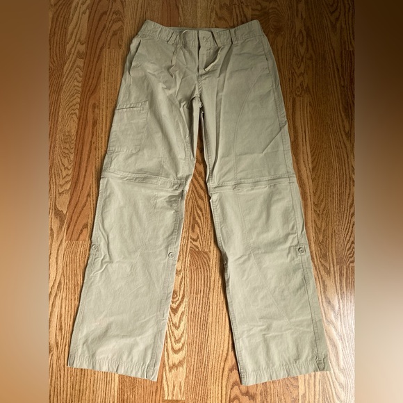 Danskin Now Convertible Hiking Pants Water Resistant Tan Women’s Size Small 4/6 - Picture 12 of 16